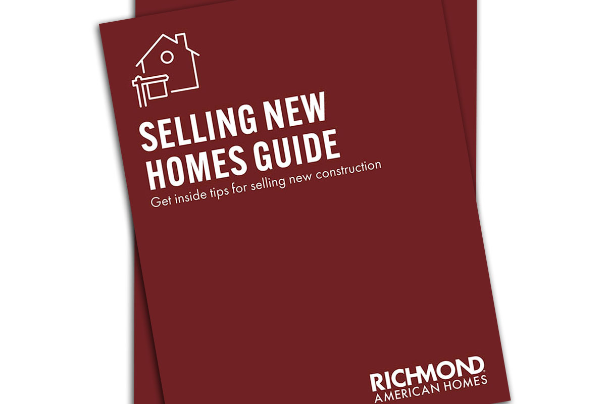 Selling New Home guide cover with image of dining table and kitchen